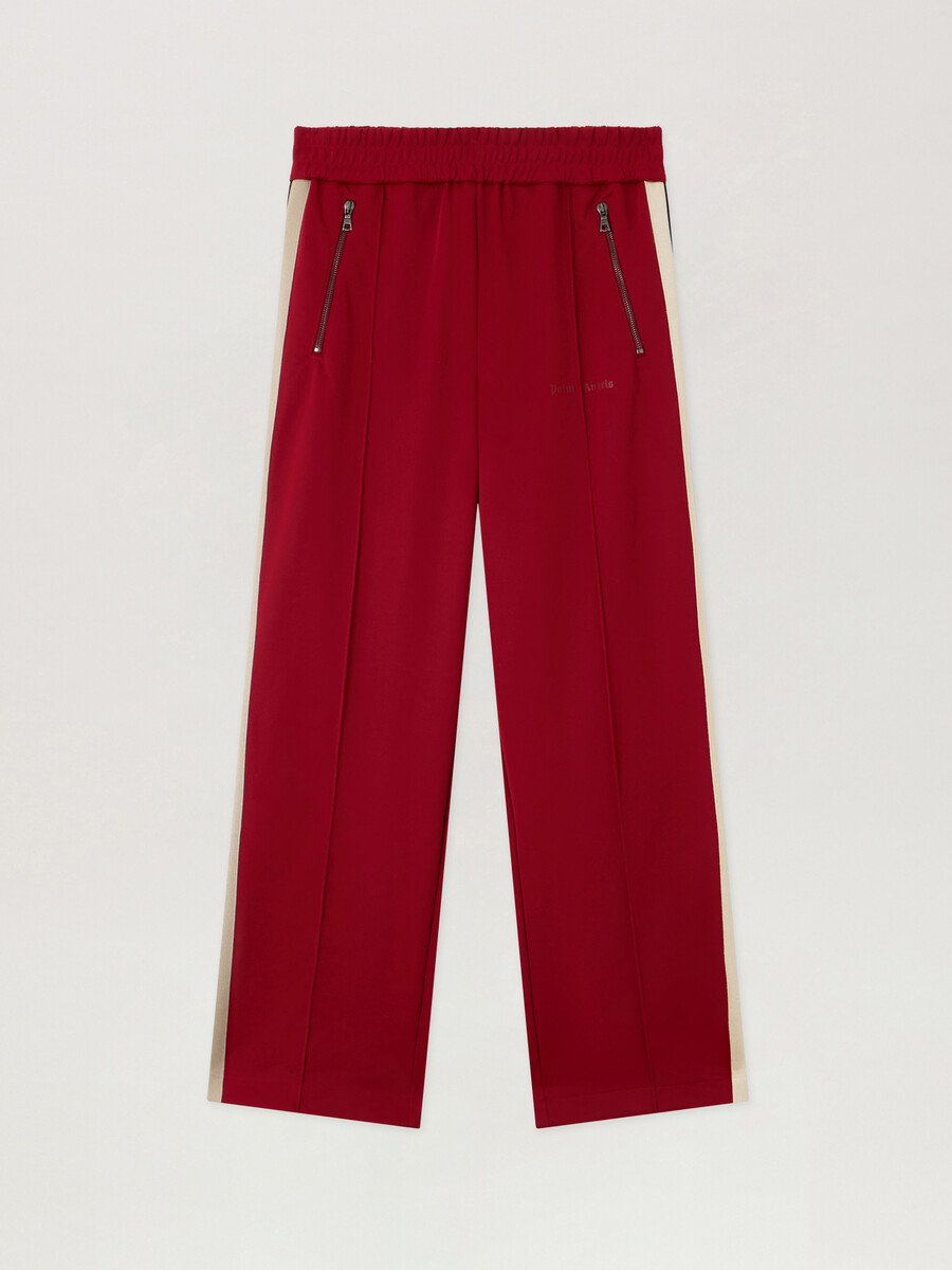 pantalones deportivos con cremallera y logotipo clásico