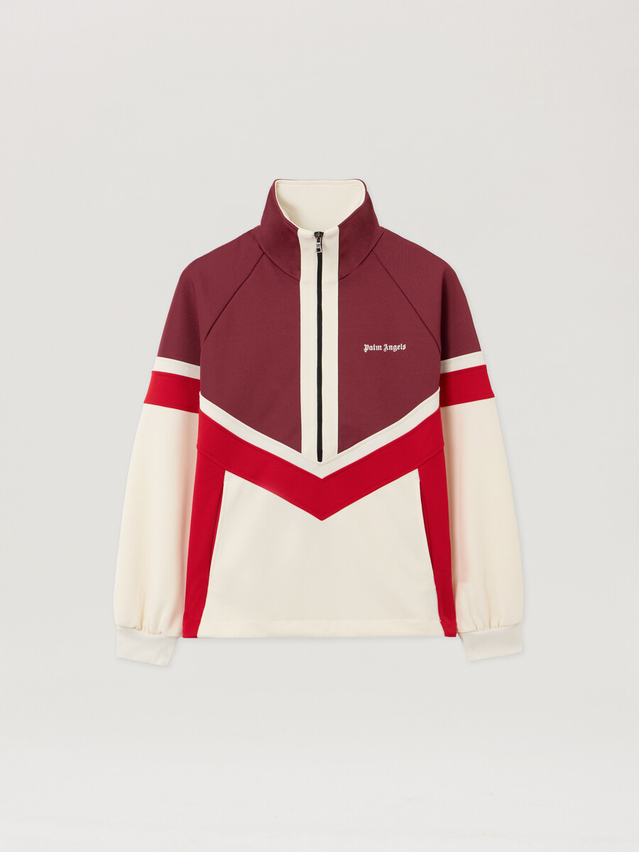 chaqueta deportiva anorak con bloques de color