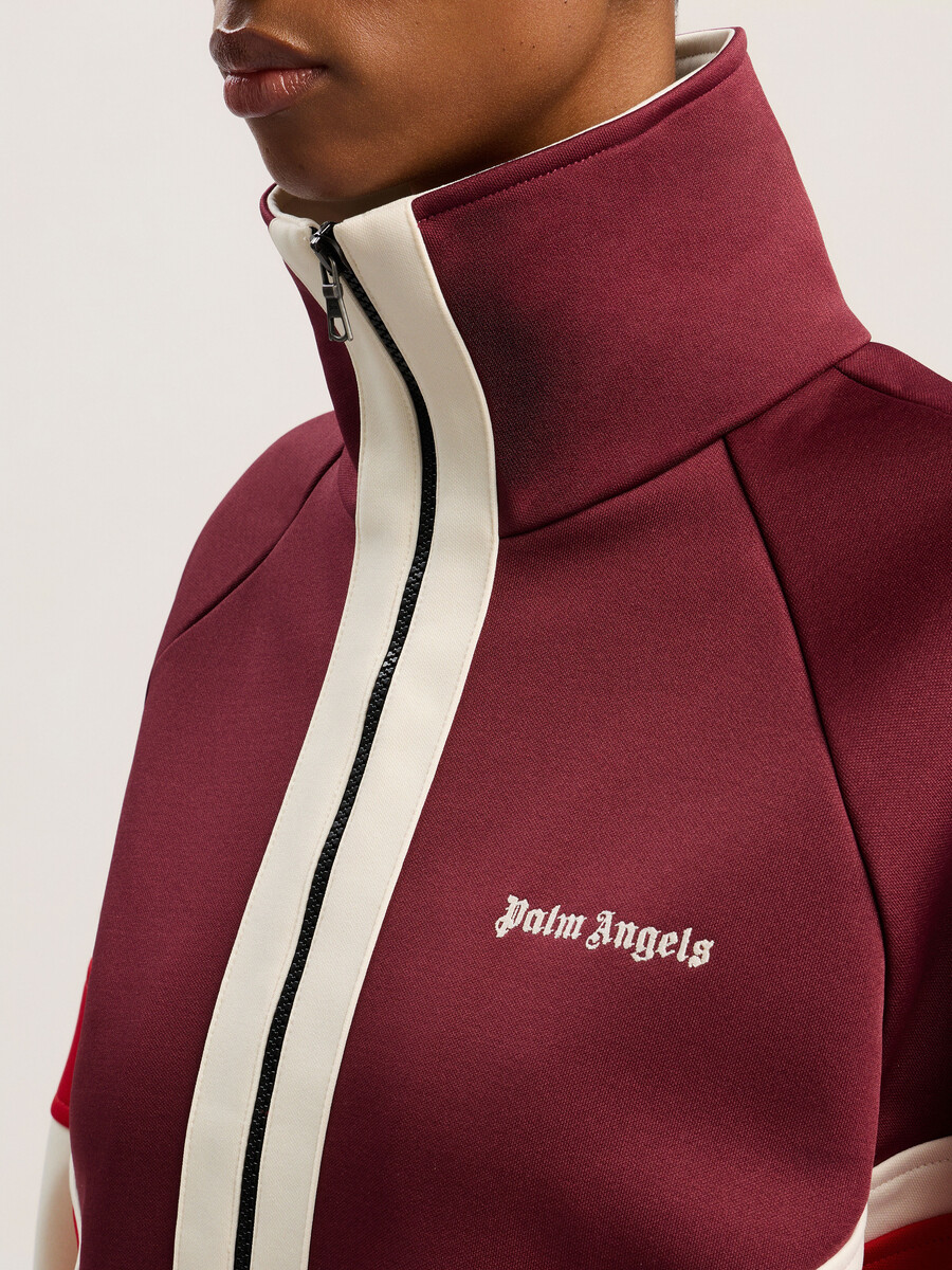 chaqueta deportiva anorak con bloques de color