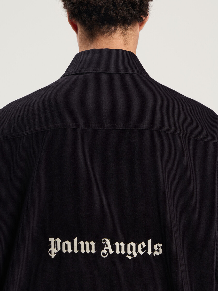 camisa de pana con logotipo clásico
