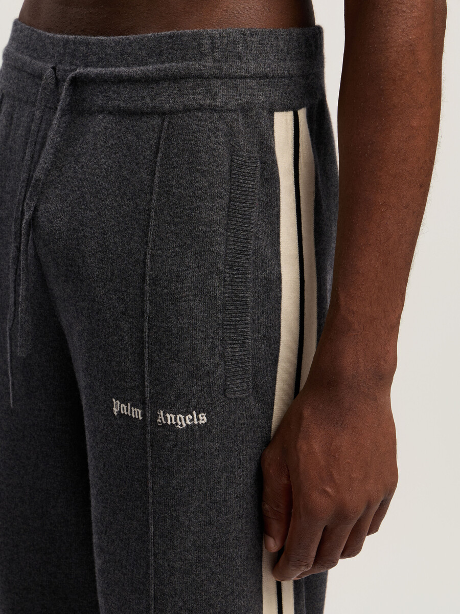 pantalones deportivos de punto con logotipo clásico