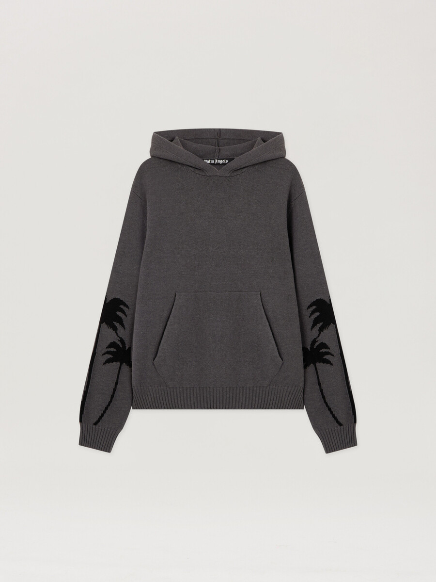 sudadera con capucha de punto back palms