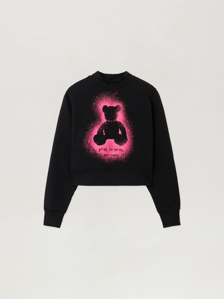 sudadera ajustada con cuello redondo spray bear