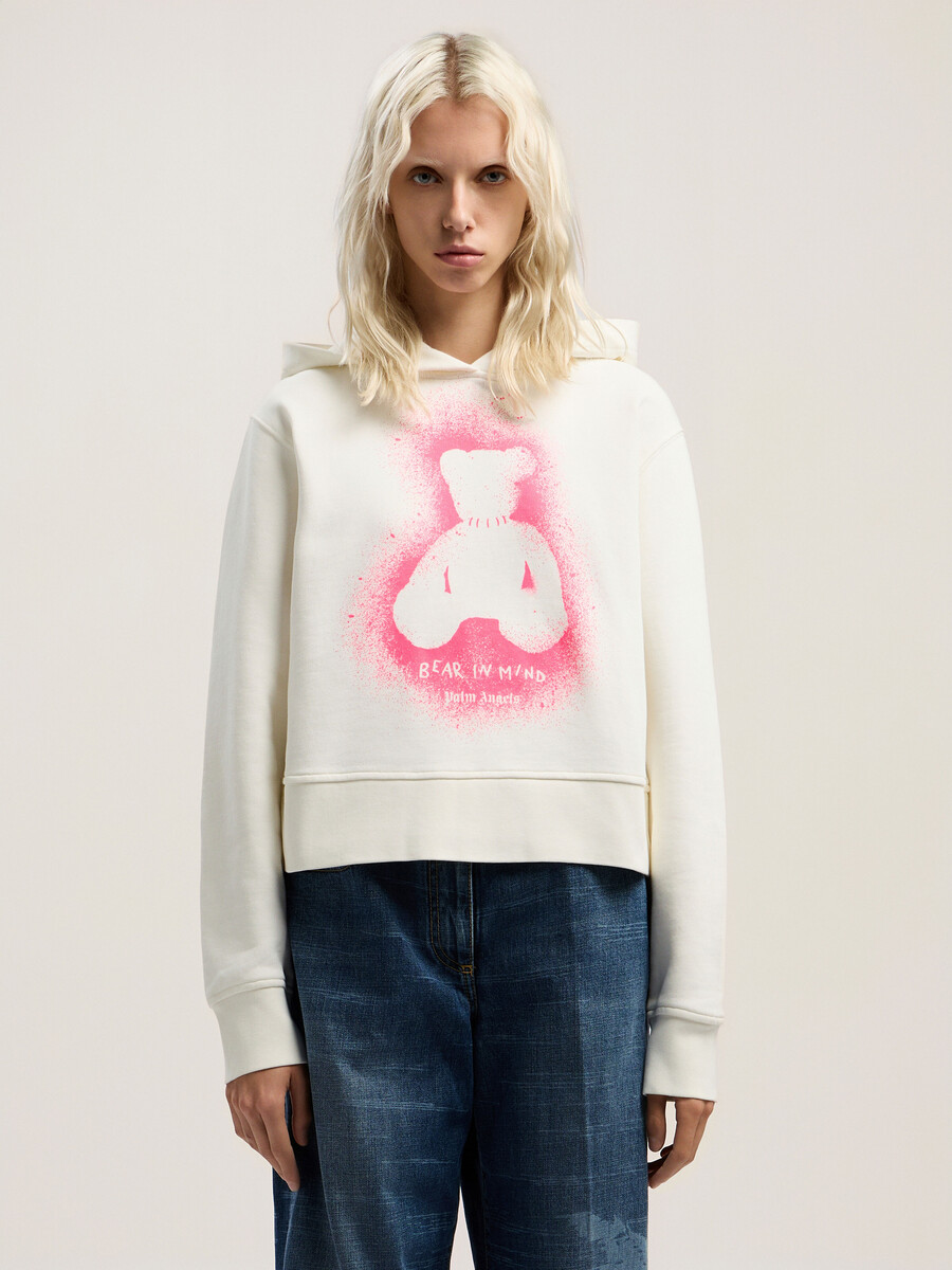 sudadera con capucha ajustada spray bear