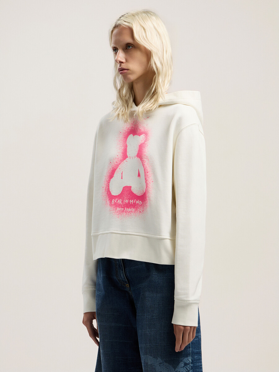 sudadera con capucha ajustada spray bear