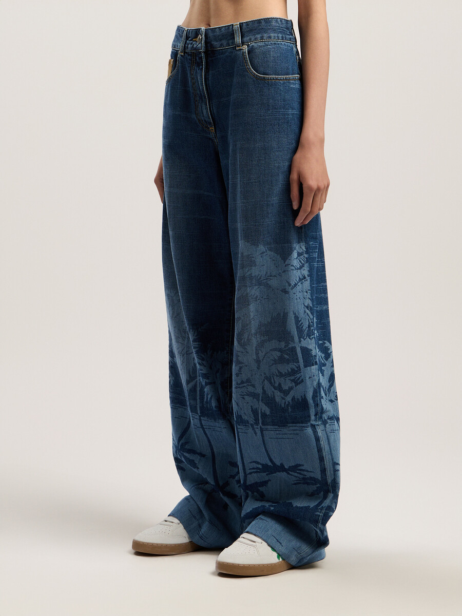 pantalones vaqueros holgados palms