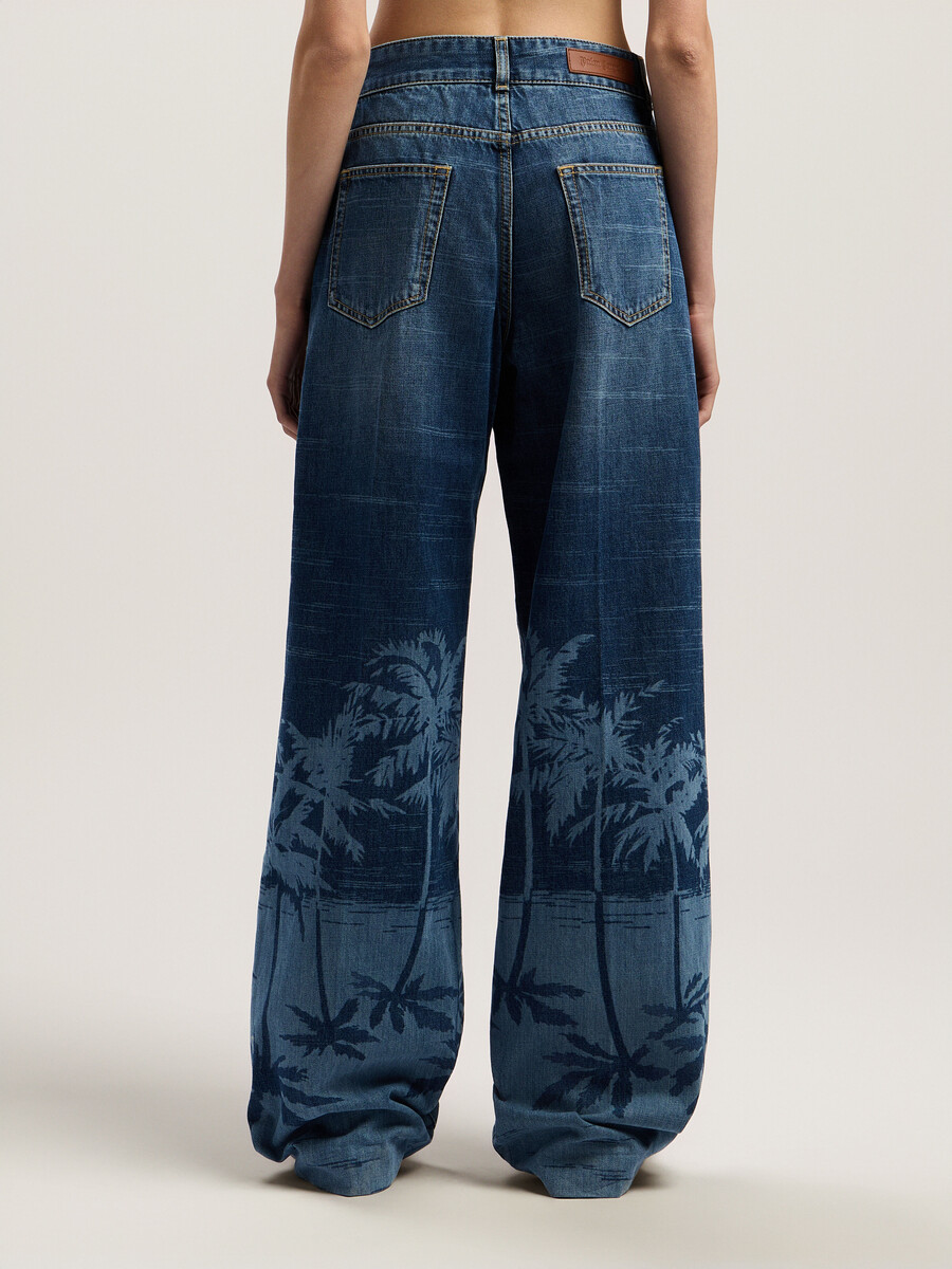 pantalones vaqueros holgados palms