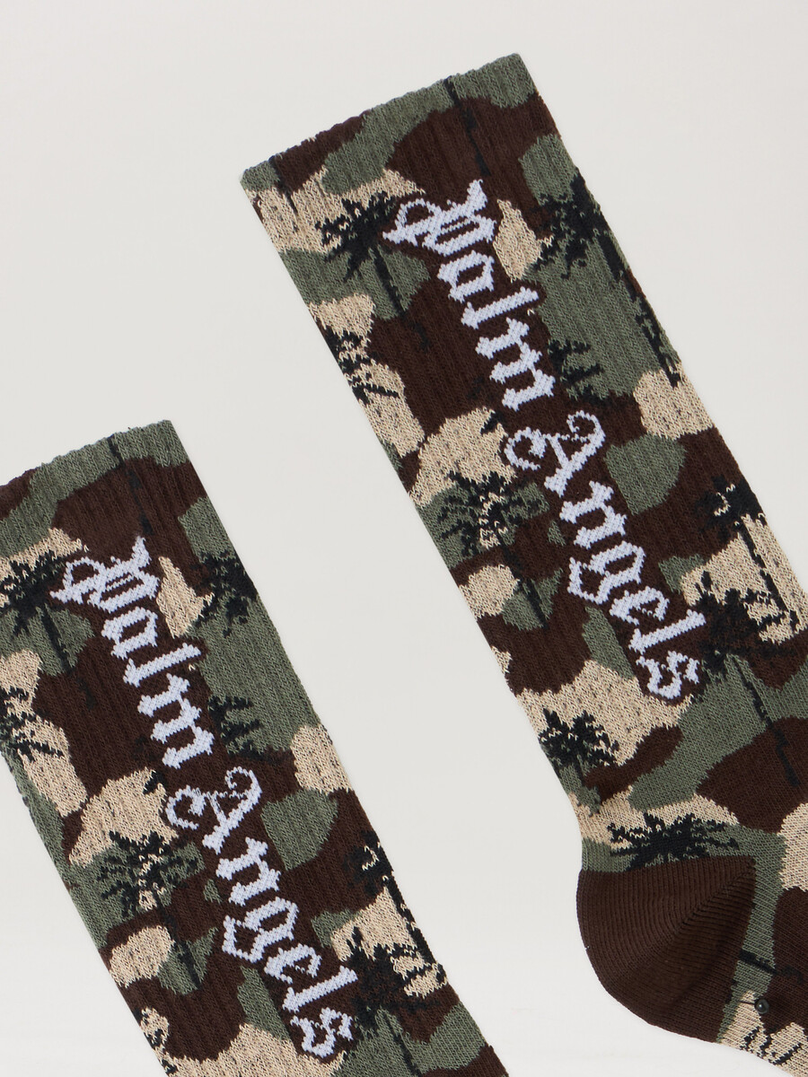 calcetines altos camo palms