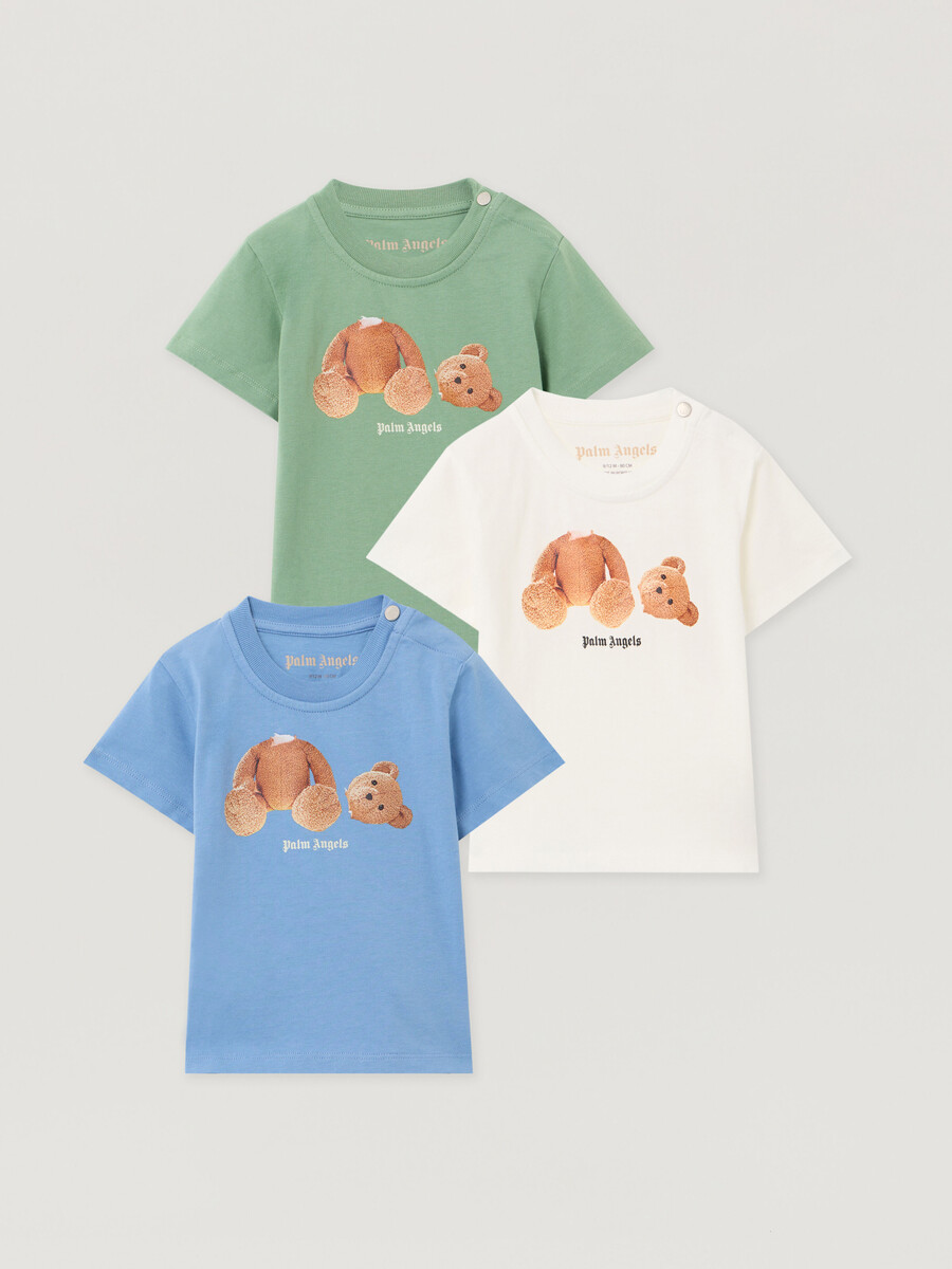 camiseta tripack de oso