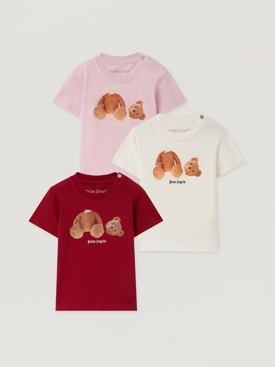camiseta tripack de oso