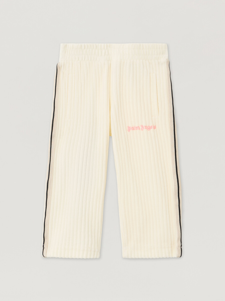 pantalones deportivos de pana a rayas