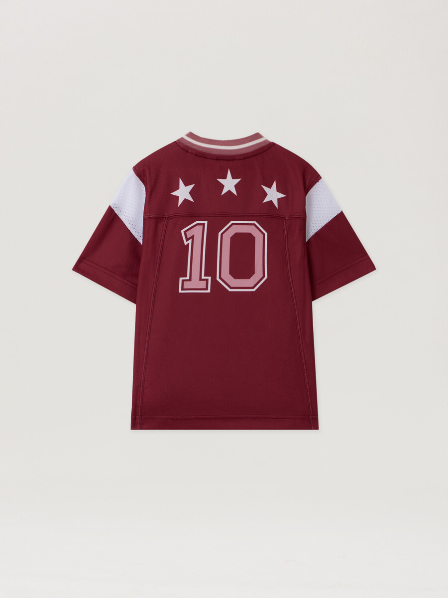 camiseta corta de fútbol del equipo palm