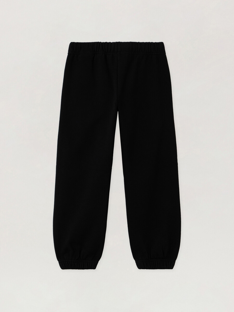pantalones deportivos regulares con logotipo borroso
