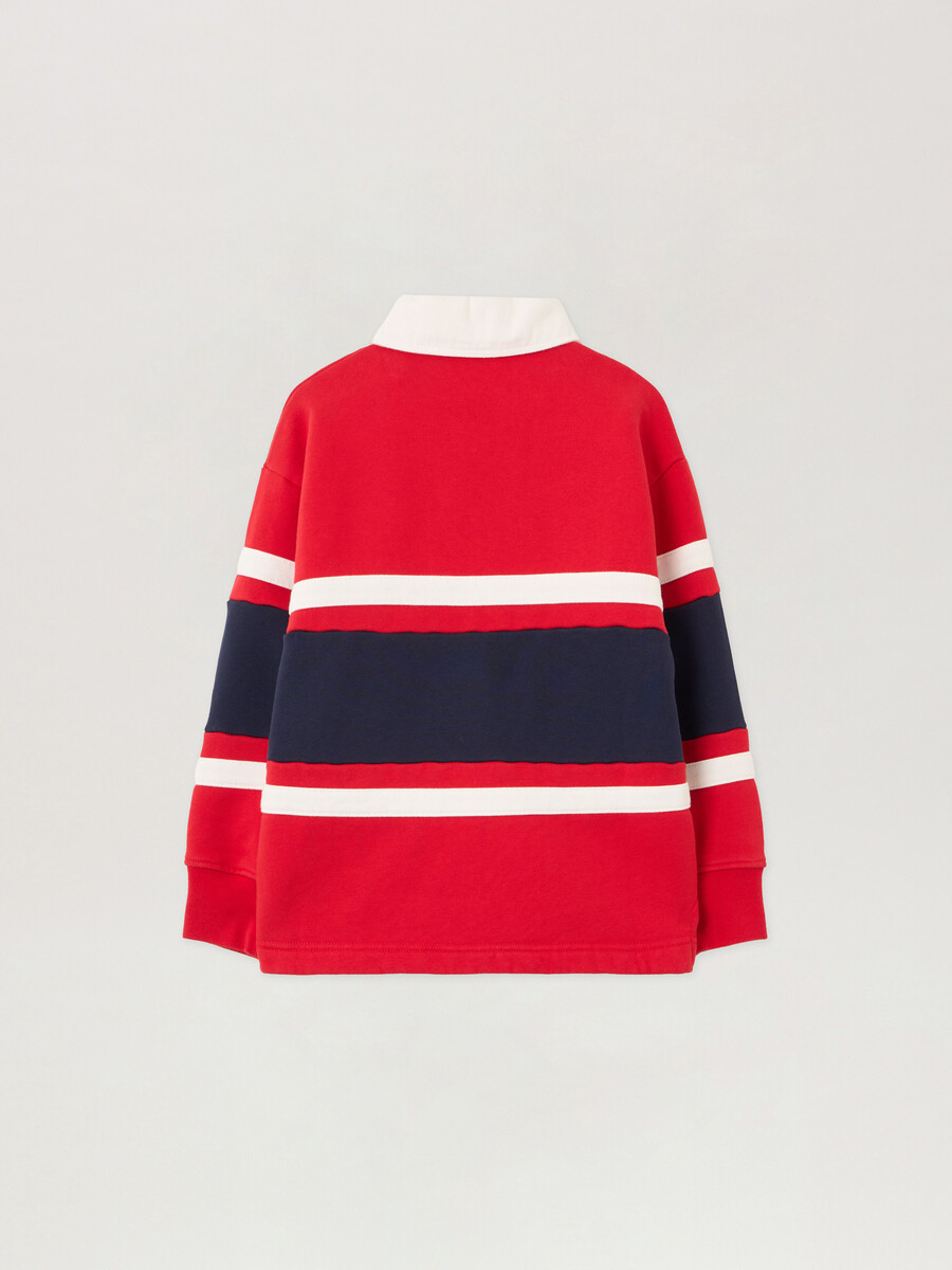 sudadera polo de rugby
