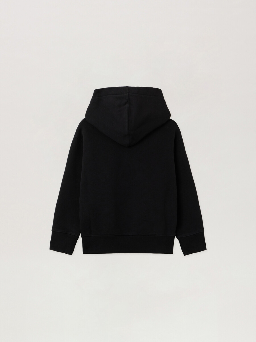 sudadera con capucha con logotipo borroso