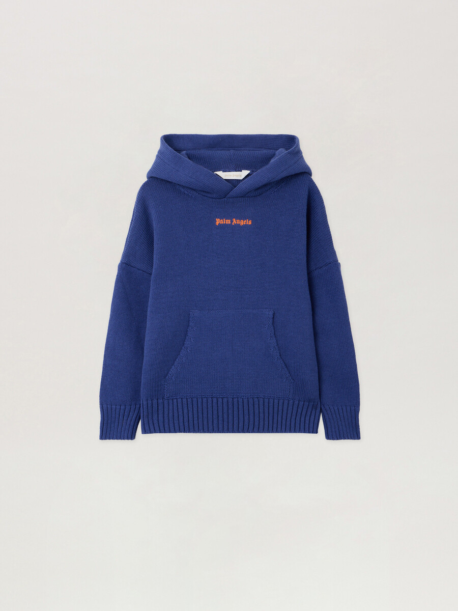 sudadera de punto con motivo de palmera