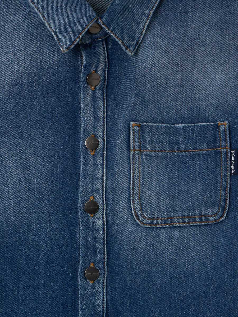 camisa vaquera cepillada