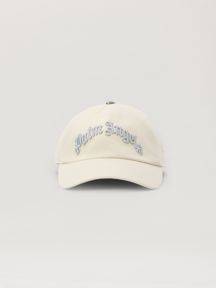gorra tonal con logotipo curvo
