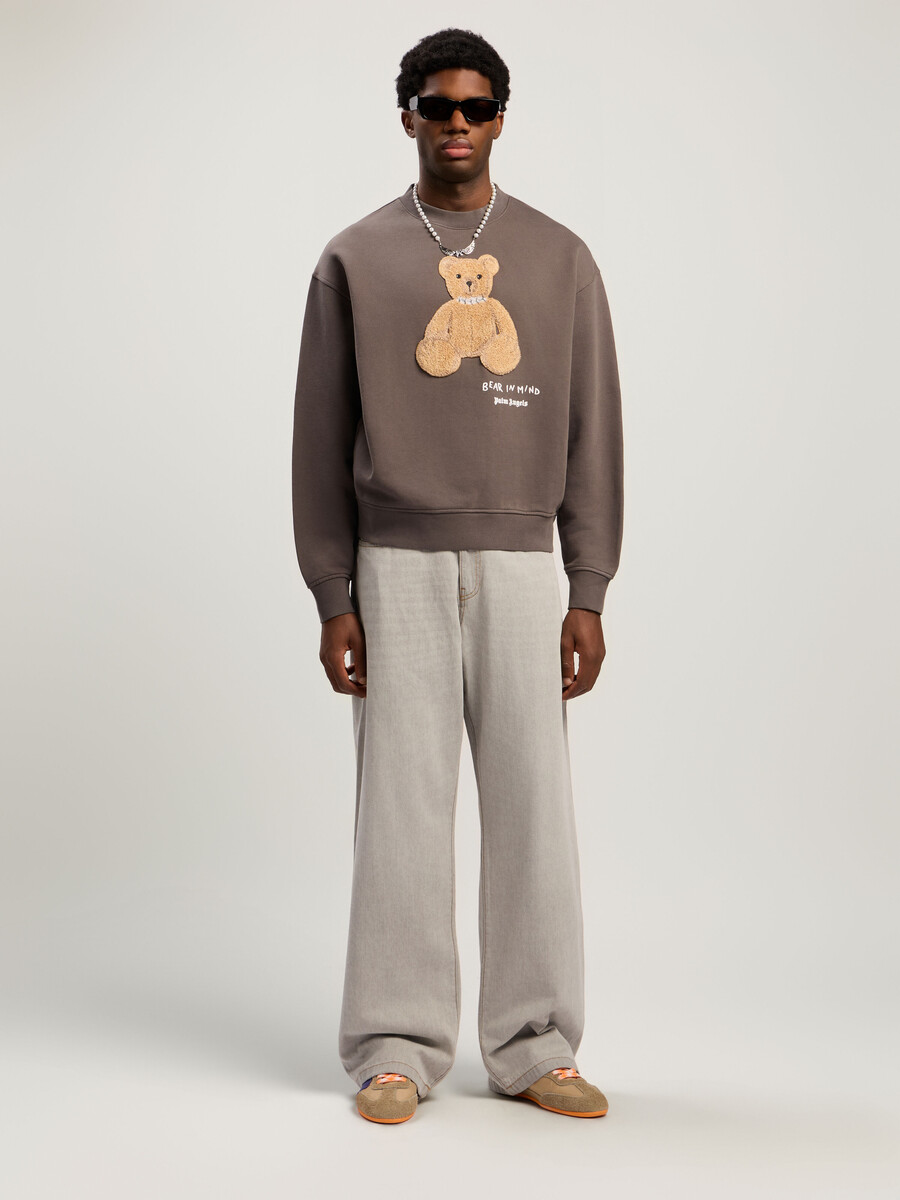 sudadera con cuello redondo bear in mind