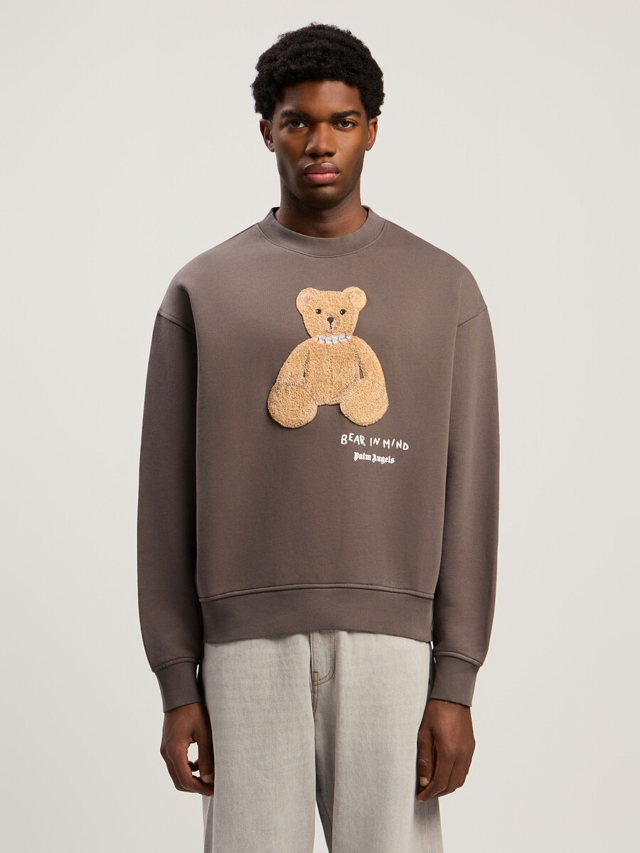 sudadera con cuello redondo bear in mind