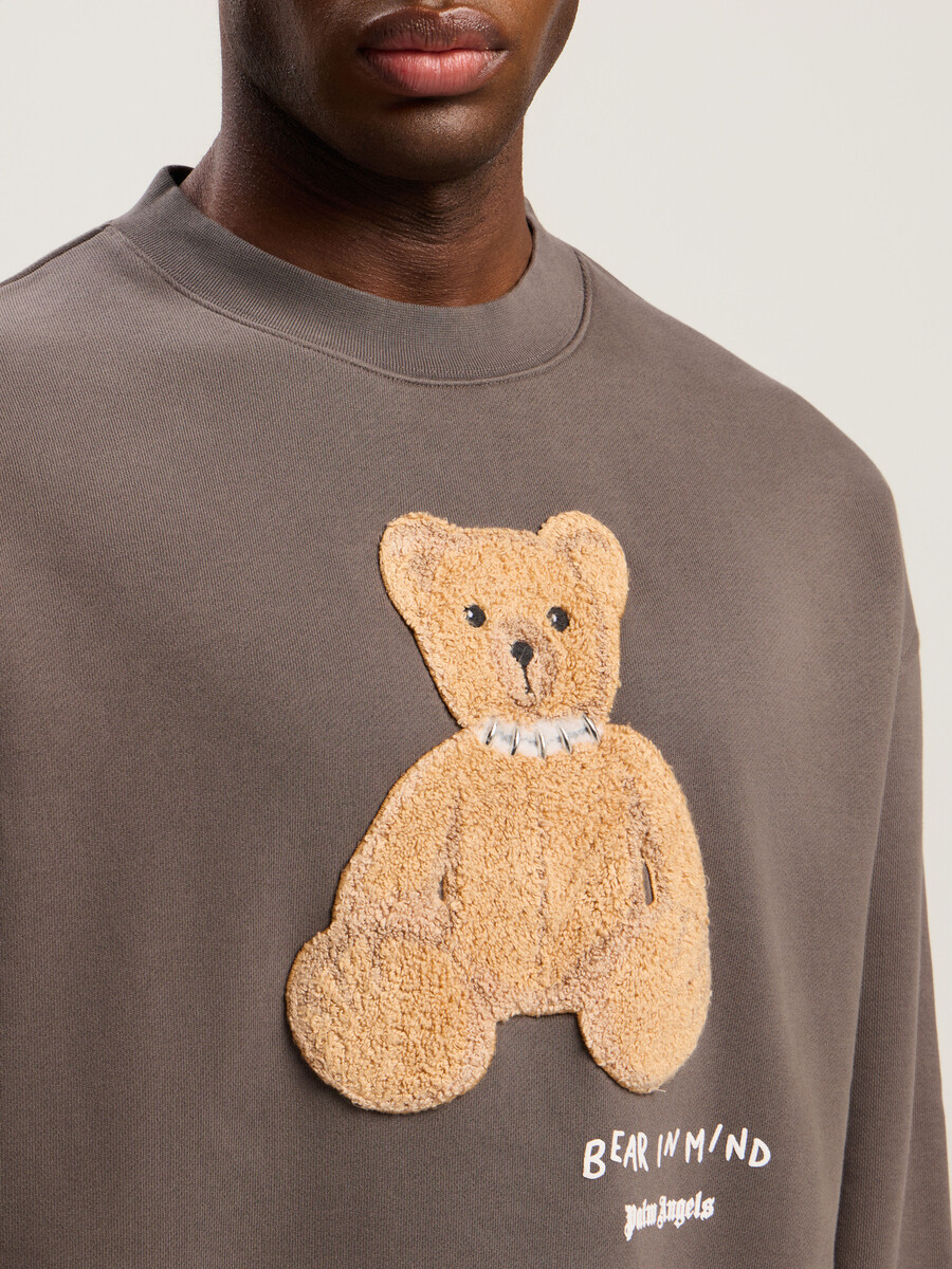 sudadera con cuello redondo bear in mind