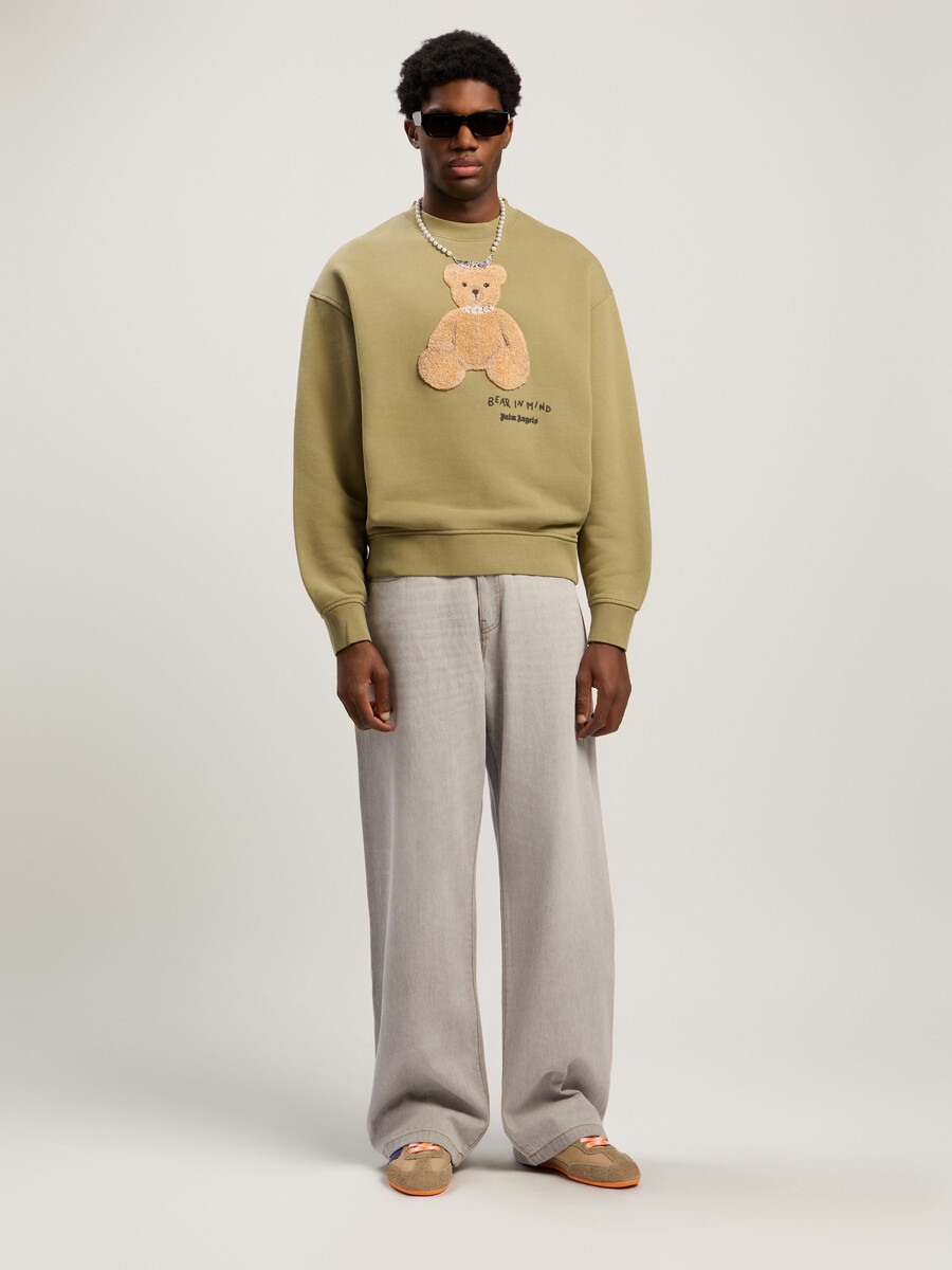 sudadera con cuello redondo bear in mind