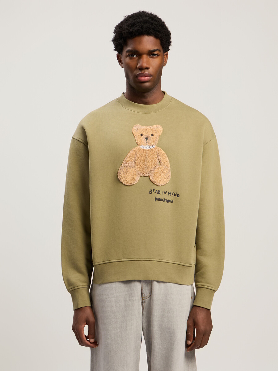 sudadera con cuello redondo bear in mind
