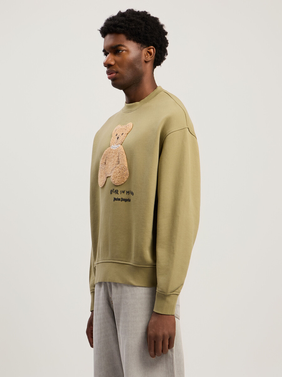 sudadera con cuello redondo bear in mind
