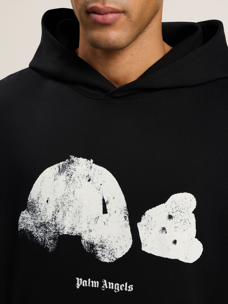 sudadera con capucha spray broken bear
