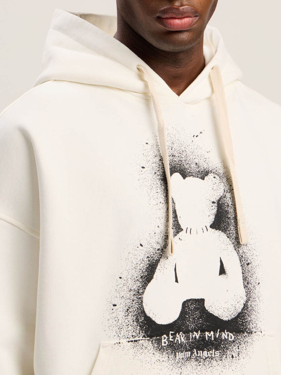 sudadera con capucha holgada spray bear